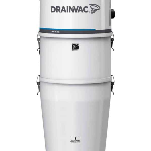 DrainVac DV1R12 wet and dry central vacuum