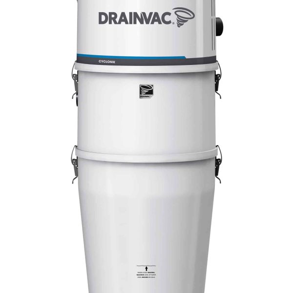 DrainVac DV1R12 wet and dry central vacuum