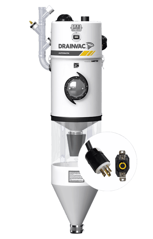 Drainvac vacuum