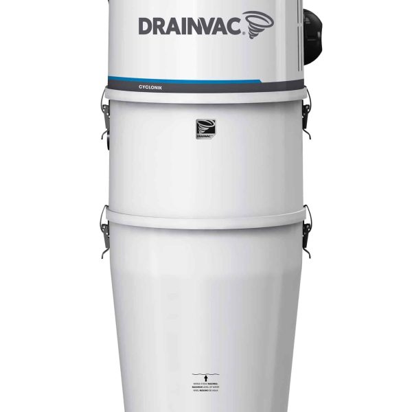 DrainVac DV1R15 residential wet and dry central vacuum