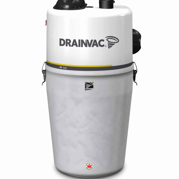 DrainVac G2-2X3-M residential central vacuum