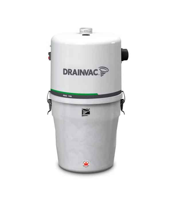 DrainVac PRO106 residential central vacuum