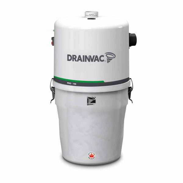 DrainVac PRO106 residential central vacuum