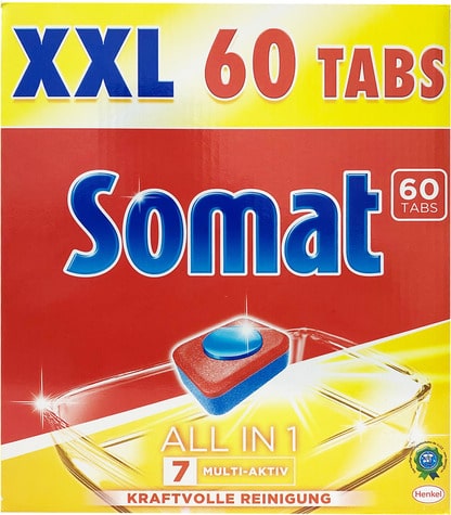 somat dishwasher tablets
