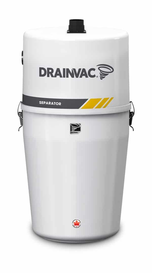 Drainvac SEPA15 central vacuum separator