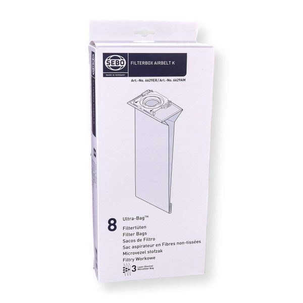 Sebo K 6629AM vacuum bags