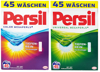 persil megaperls laundry detergent