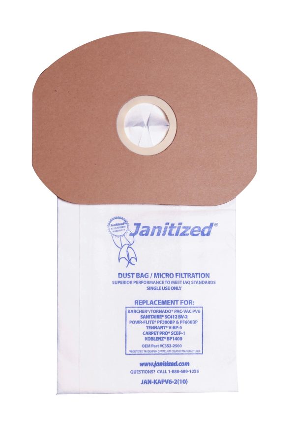 sanitaire vacuum bag