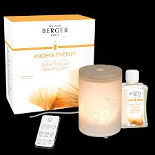 Maison Berger - Aroma Energy Mist Diffuser – Up to 8 Hours of Energizing Aromatic Diffusion