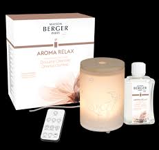 Maison Berger – Aroma Relax Mist Diffuser – Up to 8 Hours of Restorative Luxury Ambience